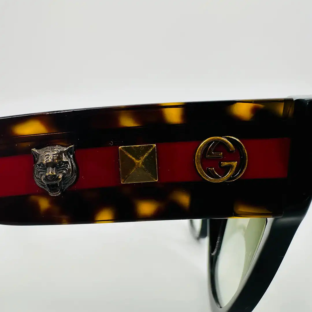 Gucci Sonnenbrille Seasonal Icons GG0059S 001 schwarz sehr gut Gucci