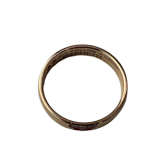 Hermès 18K Roségold Diamanten Ever Herakles Trauring Fullset / sehr gut Hermès