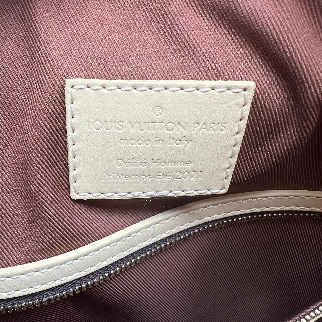 Louis Vuitton Keepall 50 Bandouliere Orange beige Raffia Fullset / neuwertig Louis Vuitton