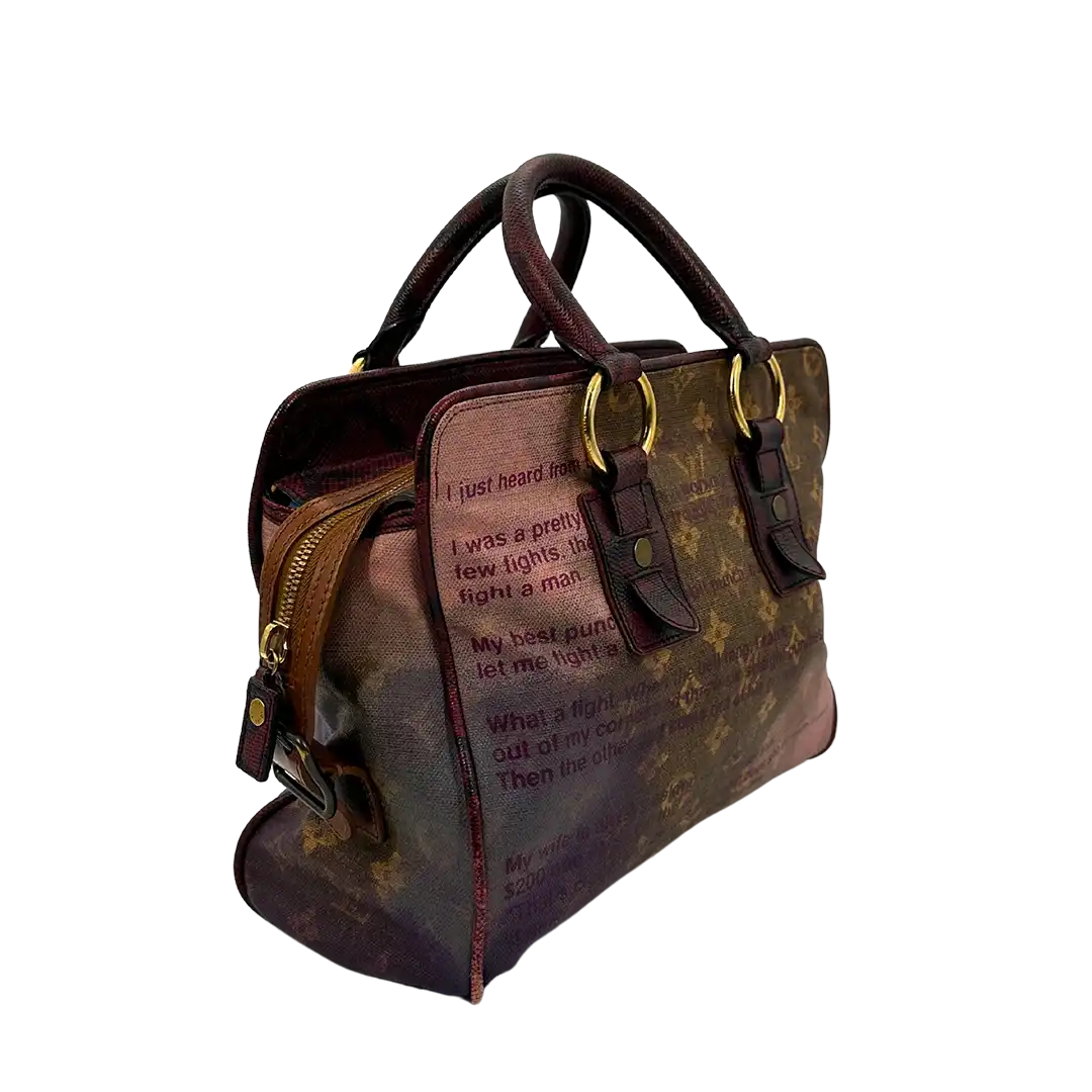 Louis Vuitton x Richard Prince 2008 Graduate Jokes Tote Bag / gut