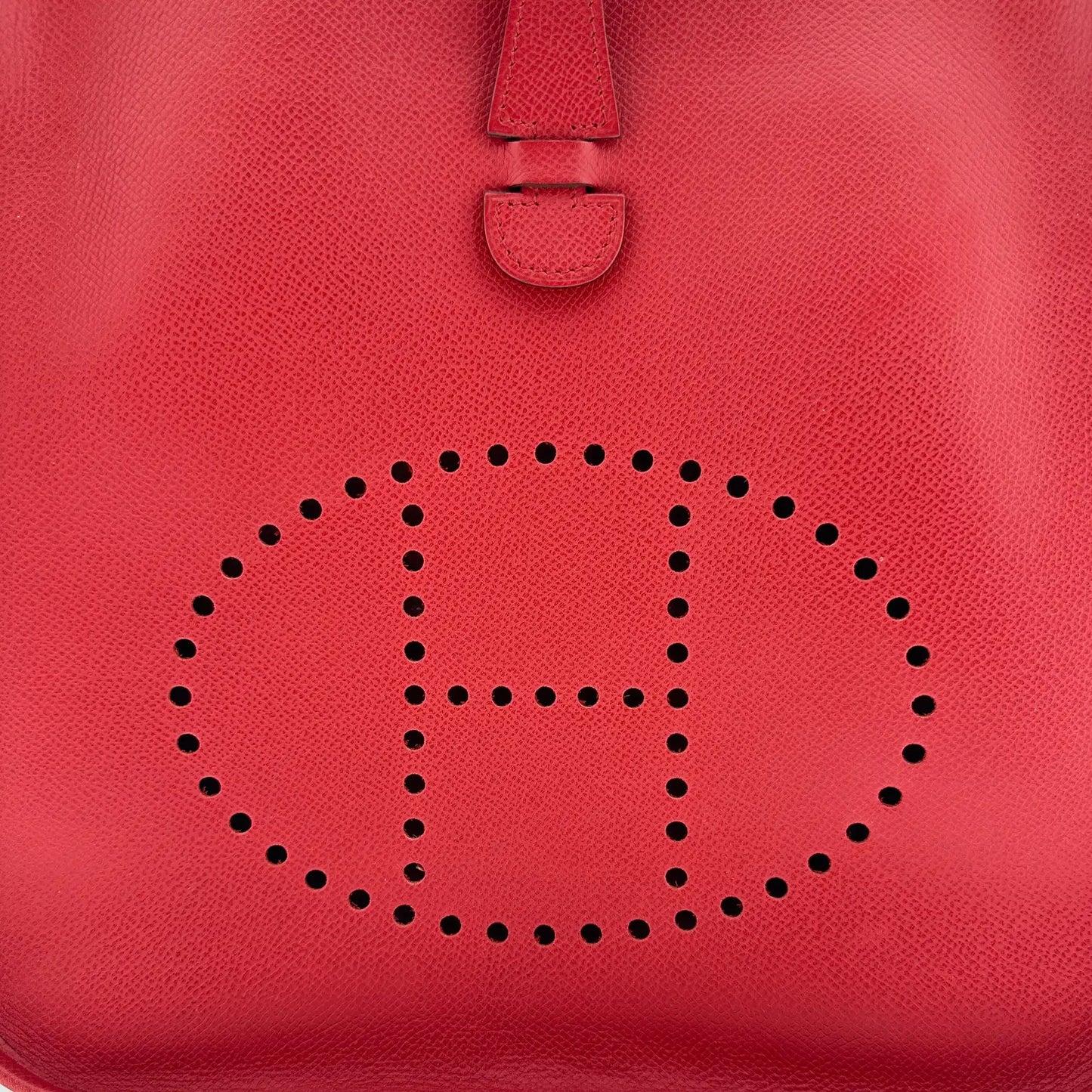 Hermès Evelyne 29 Rubis Taurillon Clemence Palladium 2005 / sehr gut Hermès