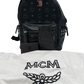 MCM Stark Small Rucksack Monogram schwarz / sehr gut MCM
