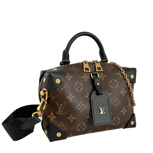 Louis Vuitton Petite Malle Souple Monogram M45571 Fullset / sehr gut Louis Vuitton
