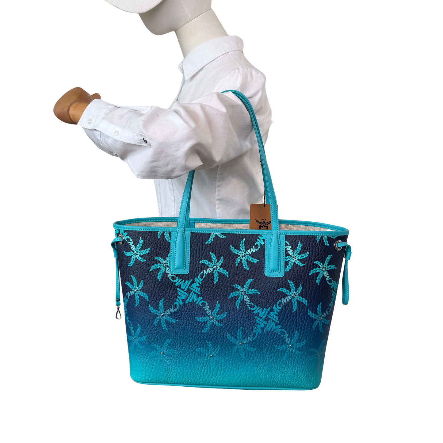 MCM Liz Beach Club Shopper Limited Edition Ceramic / neuwertig MCM