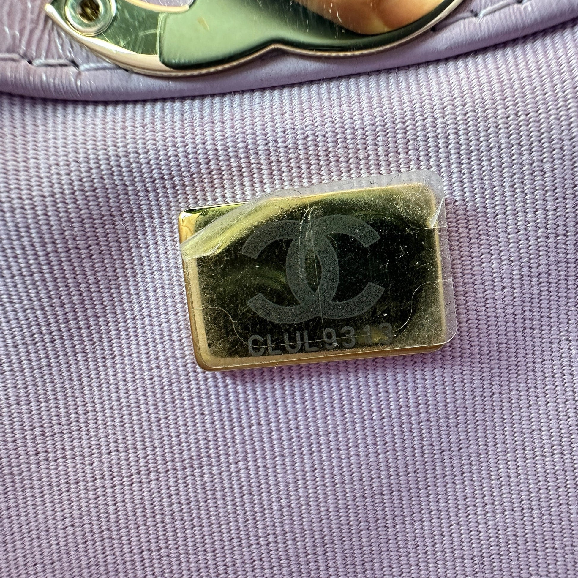 Chanel 31 light purple glänzendes Lammleder Shopper / sehr gut Louis Vuitton