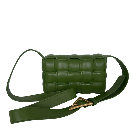 Bottega Veneta Padded Cassette Small Avocado / ungetragen Bottega Veneta