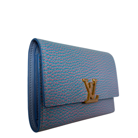Louis Vuitton Capucines Compact Geldbörse lilac Fullset / neuwertig Louis Vuitton