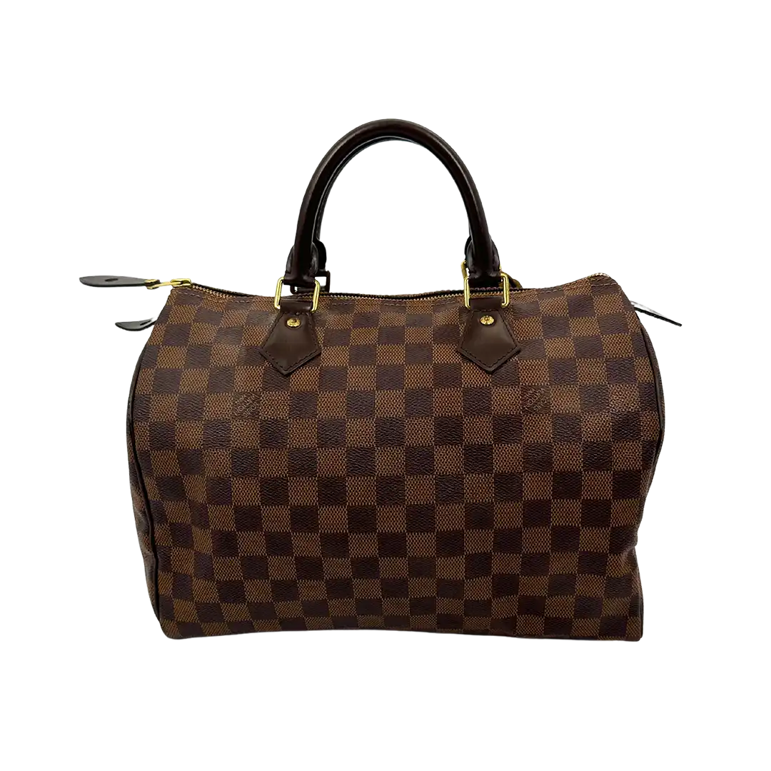 Louis Vuitton Speedy 30 Damier Ebene Hot Stamping D.C Akzeptabel