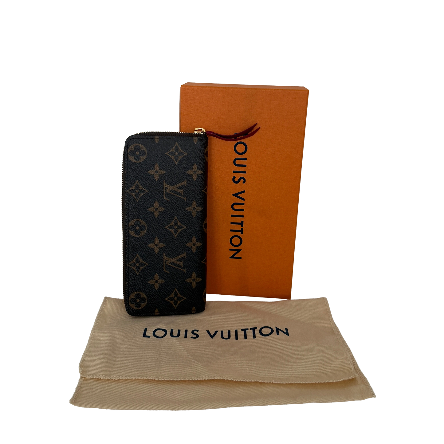 Louis Vuitton Clémence Geldbörse Monogram Canvas M60742 / neuwertig Louis Vuitton