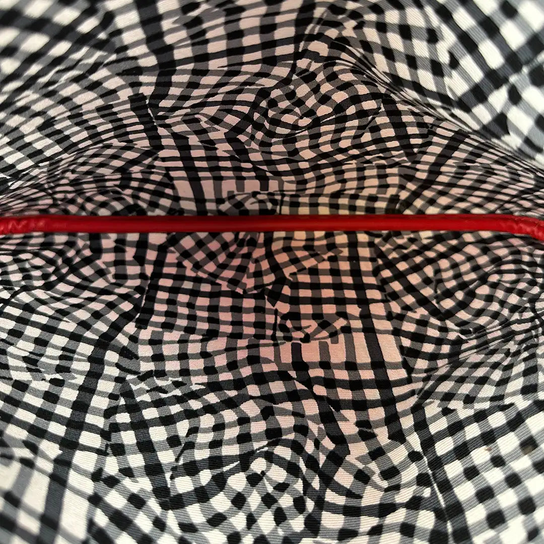 MCM Liz Wendeshopper rot mit großer abnehmbare Pouch / neuwertig MCM