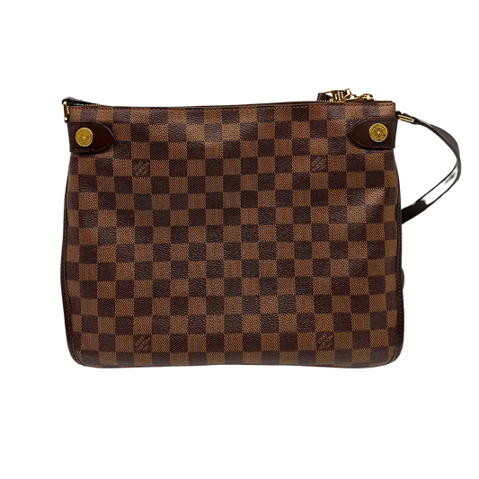 Louis Vuitton Duomo Damier Ebene Messenger Tasche braun / sehr gut Louis Vuitton