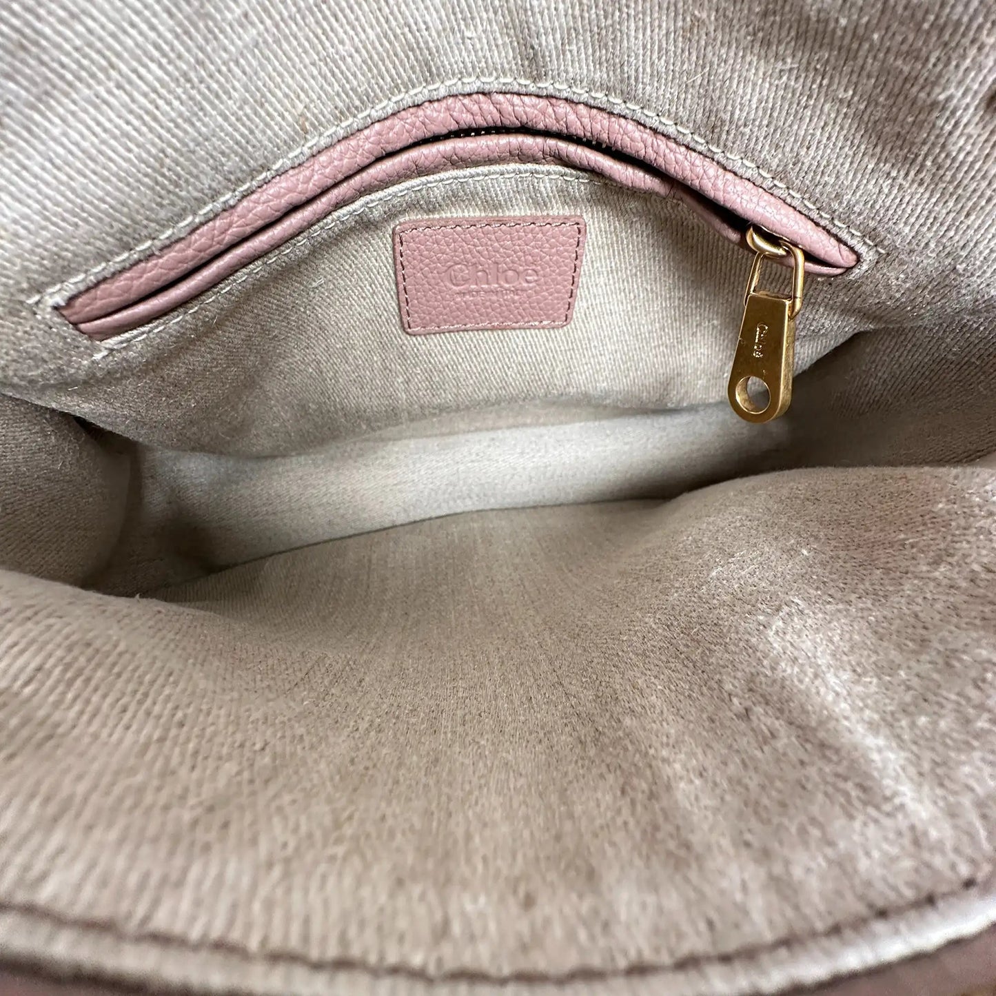Chloé Marcie Small Handtasche Woodrose Leder / neuwertig Chloé