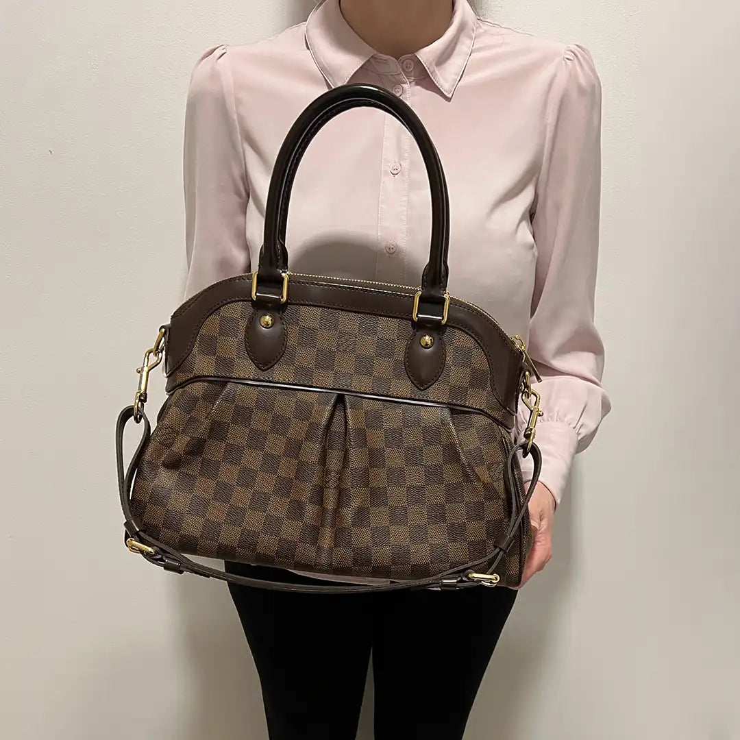 Louis Vuitton Trevi PM Damier Ebene N51997 / sehr gut Louis Vuitton
