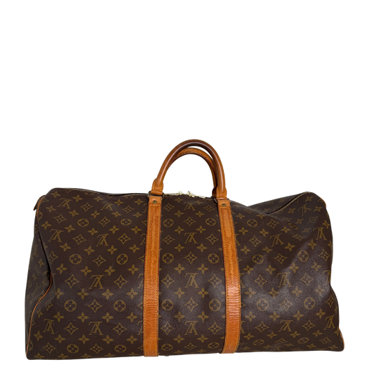 Louis Vuitton Keepall 55 Monogram Canvas 1991 / akzeptabel Louis Vuitton