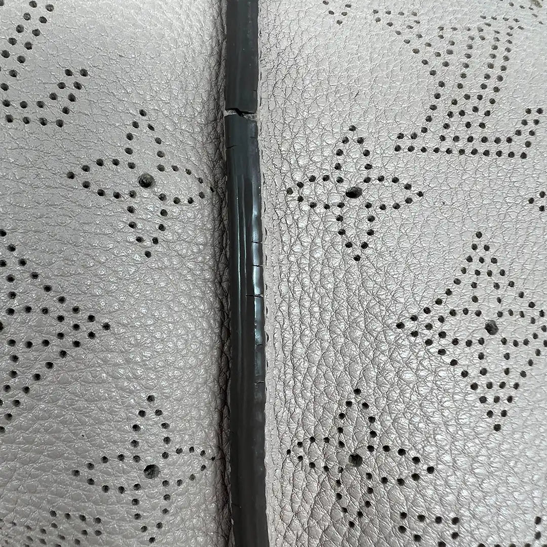 Louis Vuitton Mahina Selene MM Tasche Leder Taupe / gut Louis Vuitton