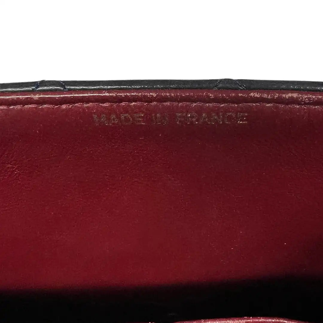 Chanel Timeless Single Flap Small dunkelblaues Lammleder / gut Produkt