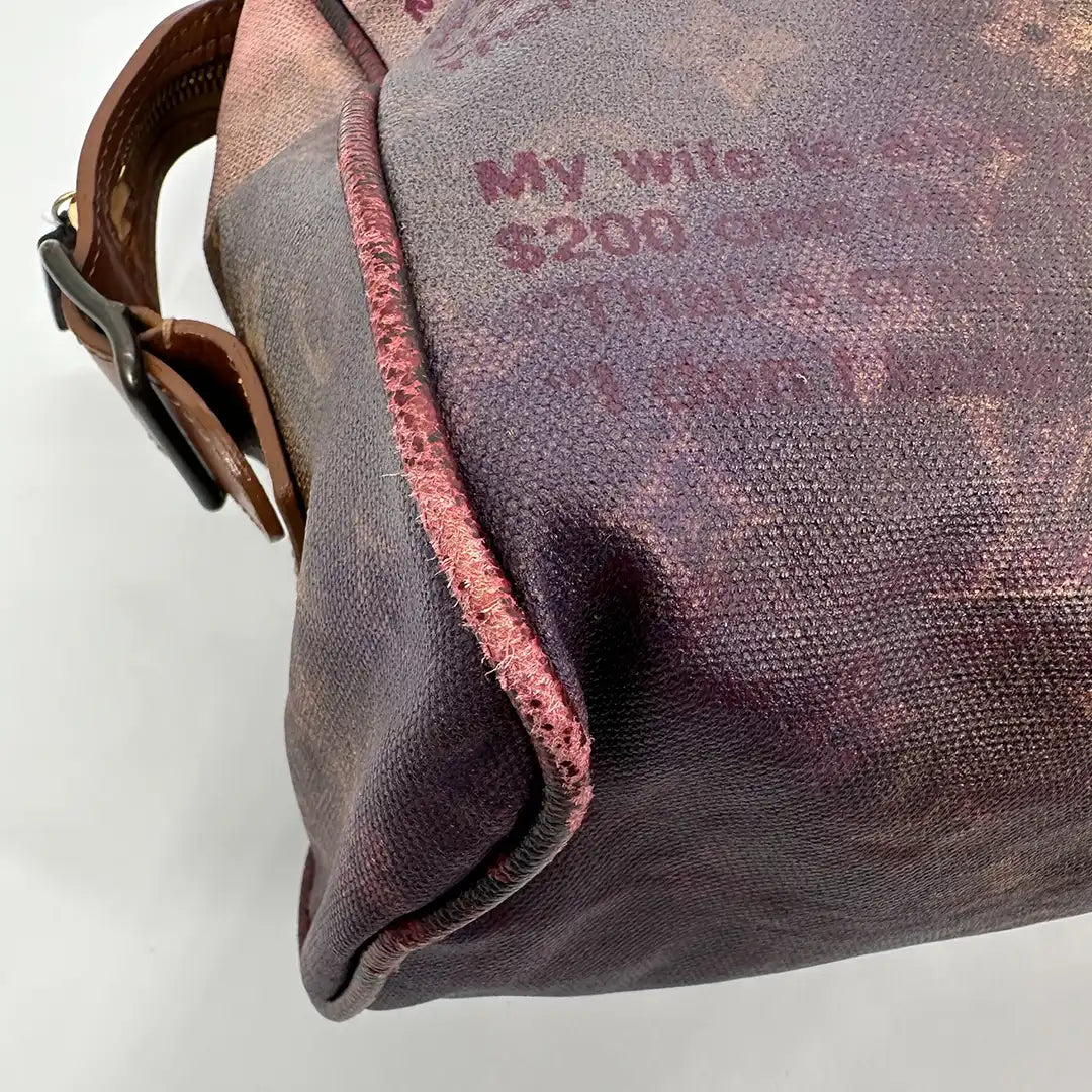 Louis Vuitton x Richard Prince 2008 Graduate Jokes Tote Bag / gut