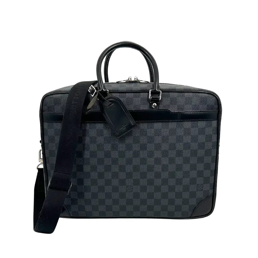 Louis Vuitton Porte-Documents Voyage GM Damier Graphite gut