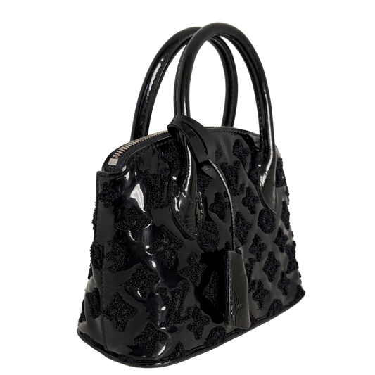Louis Vuitton Lockit BB Bag Limited Edition 2012 Lackleder schwarz / sehr gut Louis Vuitton