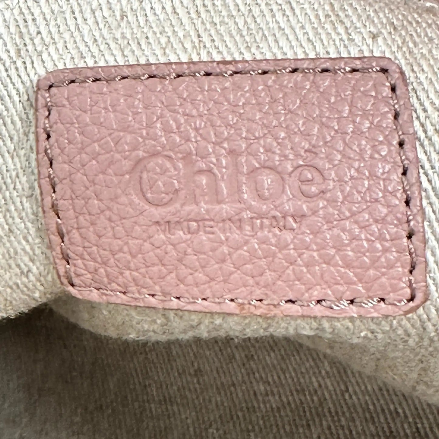 Chloé Marcie Small Handtasche Woodrose Leder / neuwertig Chloé