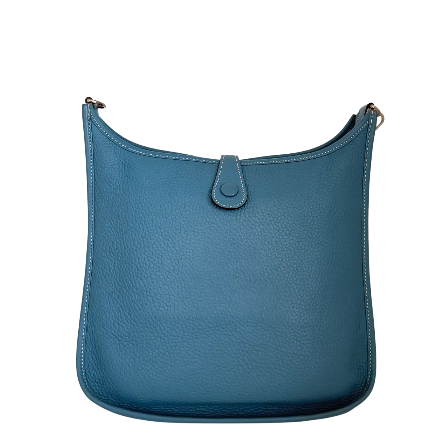 Hermès Evelyne III 29 blau Clemence Palladium Fullset 2010 / sehr gut Hermès