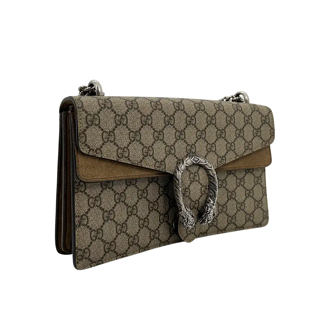 Gucci Dionysus GG Supreme Schultertasche small / sehr gut