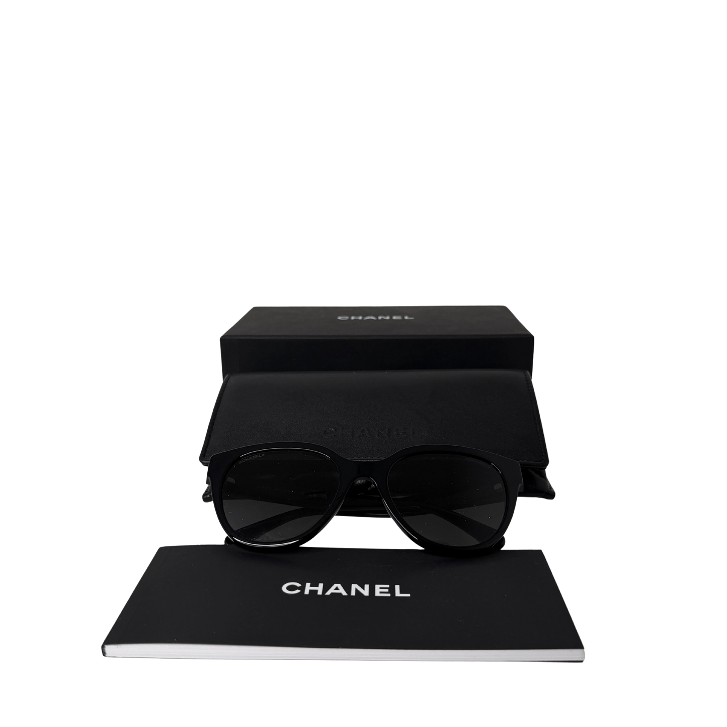 Chanel Butterfly Sonnenbrille Fullset / neuwertig Chanel
