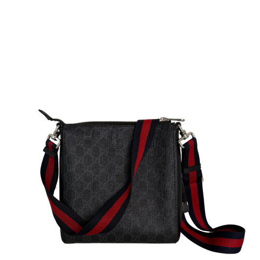 Gucci GG Supreme Messenger Bag navy / akzeptabel Gucci