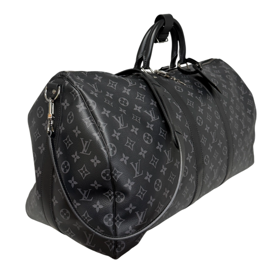 Louis Vuitton Keepall 55 Monogram Eclipse M40605 / sehr gut Louis Vuitton