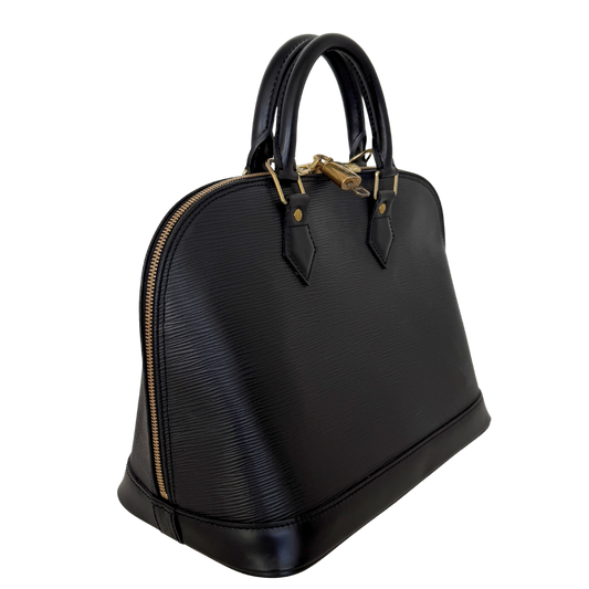 Louis Vuitton Alma PM Epi Leder schwarz Vintage / neuwertig Louis Vuitton