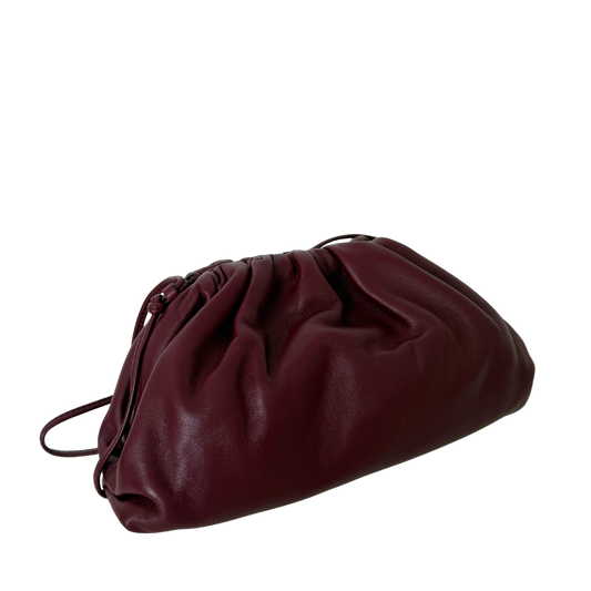 Bottega Veneta Mini Pouch Bordeauxrot / neuwertig Bottega Veneta