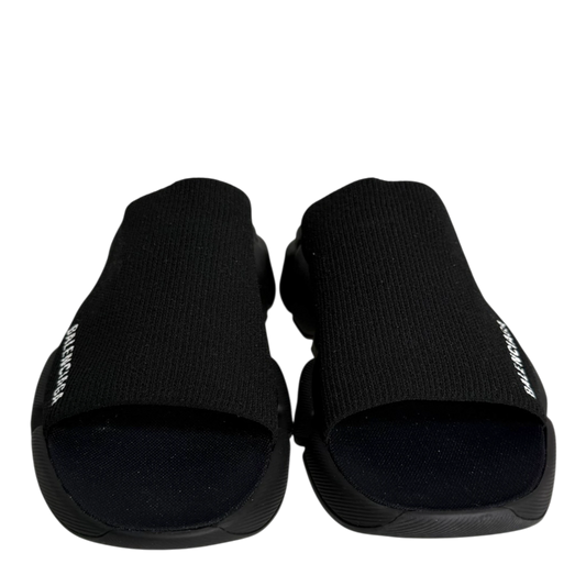Balenciaga Pantoletten SPEED 2.0 Slides black Größe 38 Balenciaga