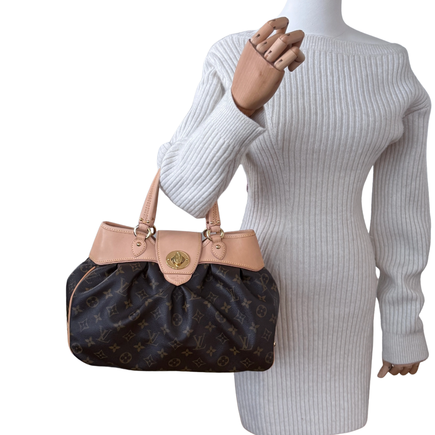 Louis Vuitton Boetie PM M45714 Braun / sehr gut Louis Vuitton