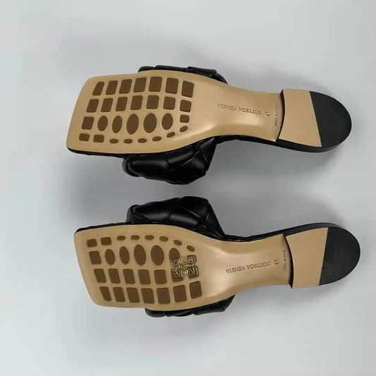 Bottega Veneta Pantoletten The Lido Größe 41 schwarz / ungetragen Bottega Veneta