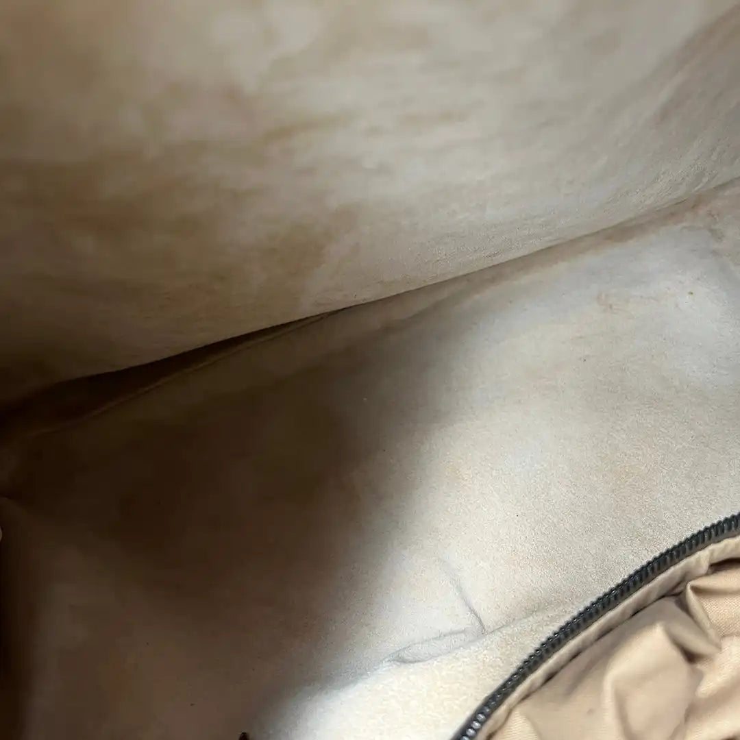 Bottega Veneta Intrecciato Leder Hobo Bag metallic Gold /sehr gut Bottega Veneta