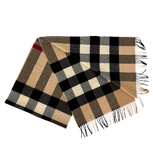 Burberry Kaschmir Schal Beige / neuwertig Burberry
