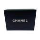 CHANEL 2.55 Double Flap 10" Chain Shoulder Bag schwarzes Lammleder / gut Chanel