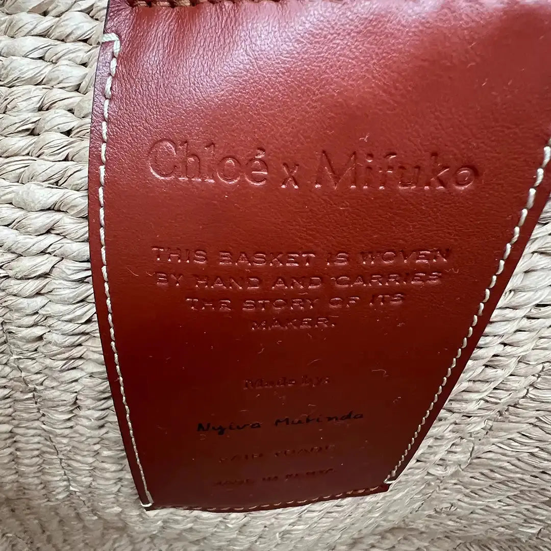 CHLOÉ X Mifuko Tote Woody Large Bag / ungetragen Chloe
