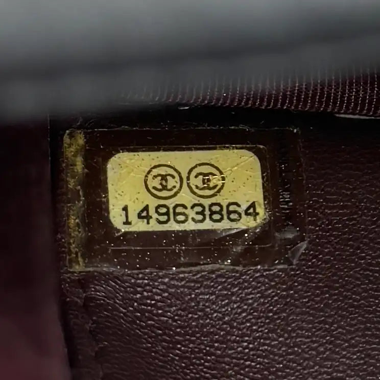 Chanel Wallet on Chain Bag Lammleder Schwarz silberne Hardware / sehr gut Chanel