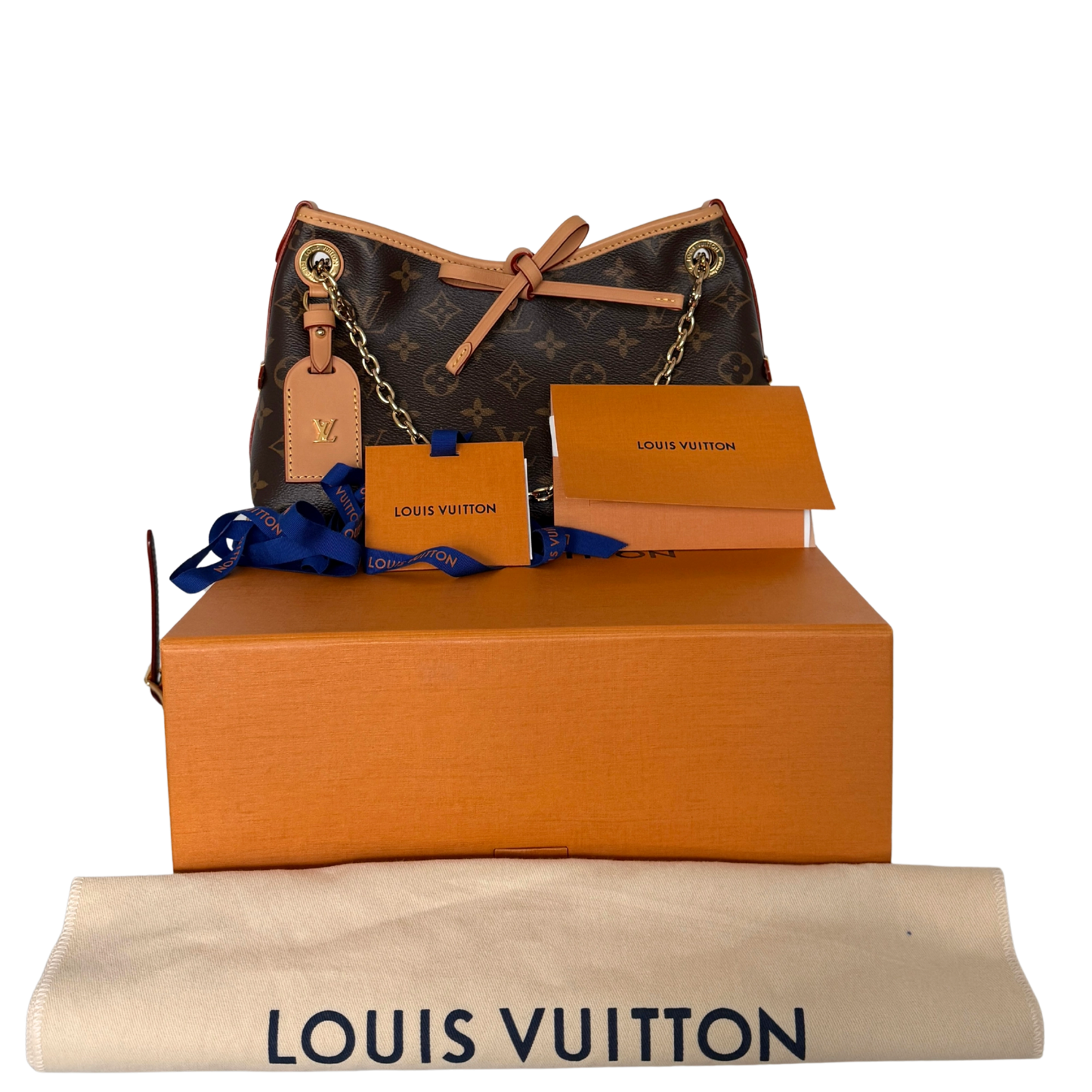 Louis Vuitton CarryAll BB Monogram Canvas M13014 Braun Fullset / neuwertig Louis Vuitton