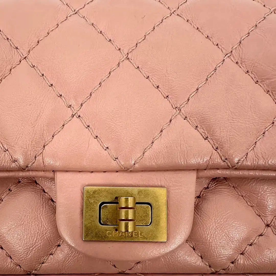 Chanel 2.55 Reissue Beltbag Rose goldene Hardware Fullset / sehr gut Chanel