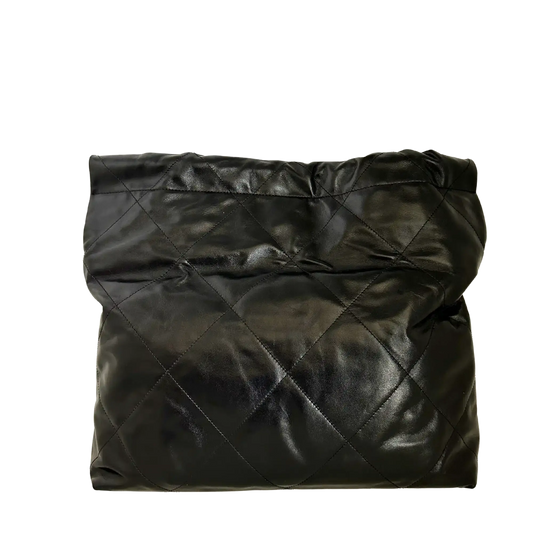 Chanel 22 mittelgoße Hobobag schwarz goldene Hardware 2025 Fullset / ungetragen Chanel