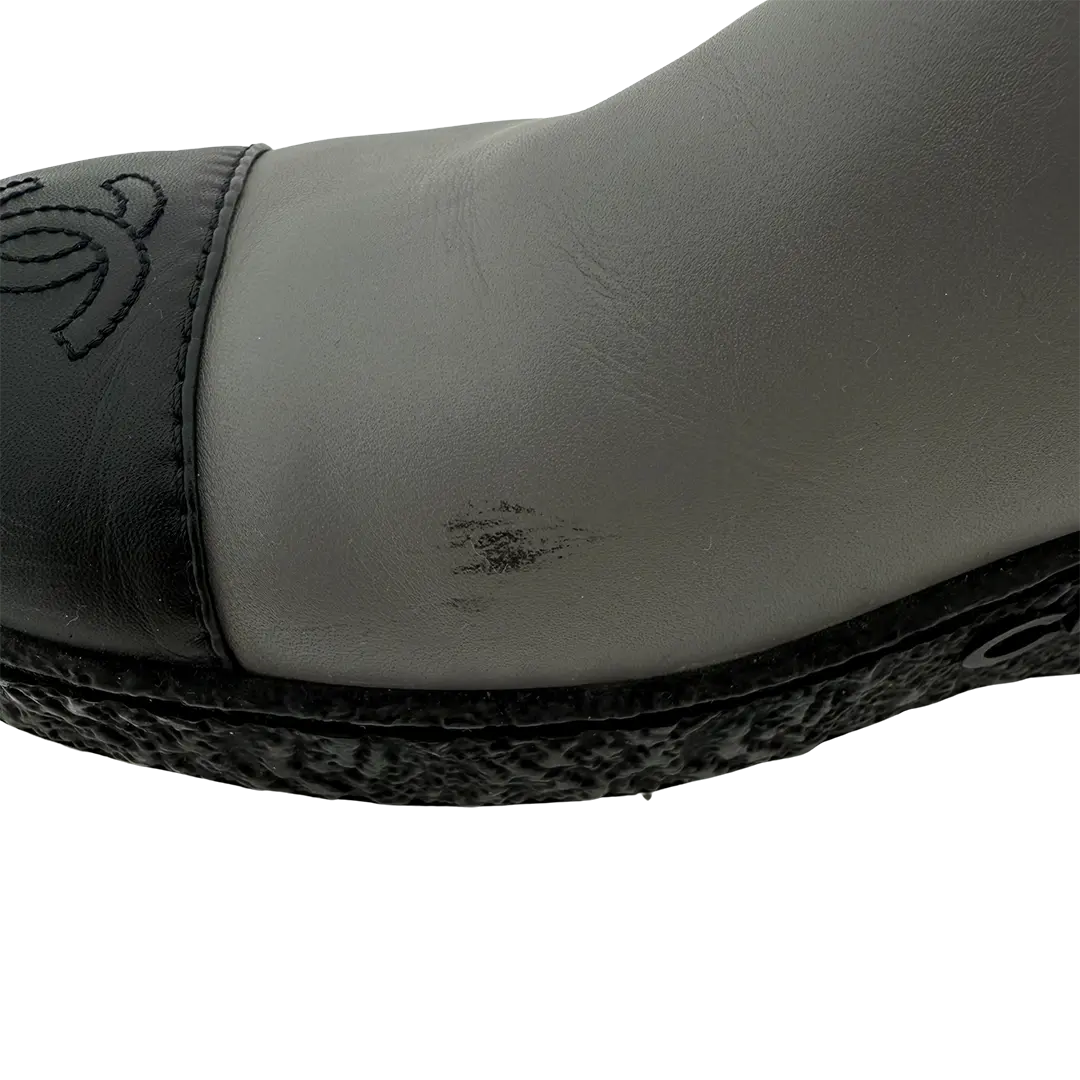 Chanel Boots grau Größe 41 / guter Zustand Chanel