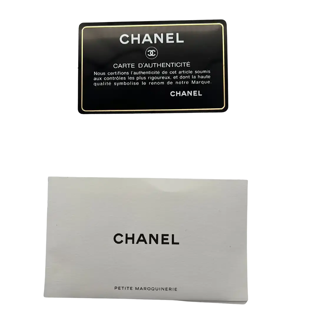 Chanel Boy Strass Wallet On Chain WOC Kalbsleder schwarz / ungetragen Chanel