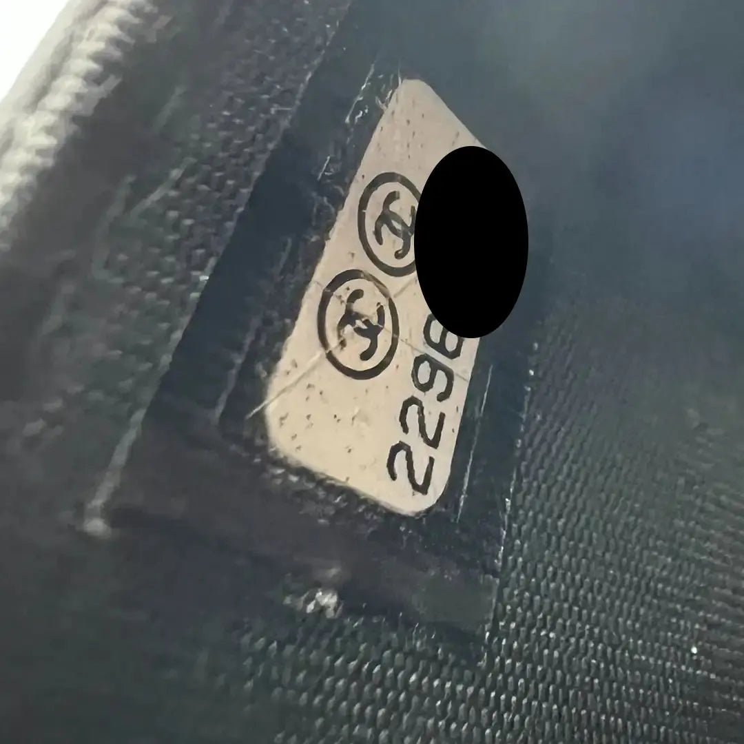 Chanel Boy Strass Wallet On Chain WOC Kalbsleder schwarz / ungetragen Chanel