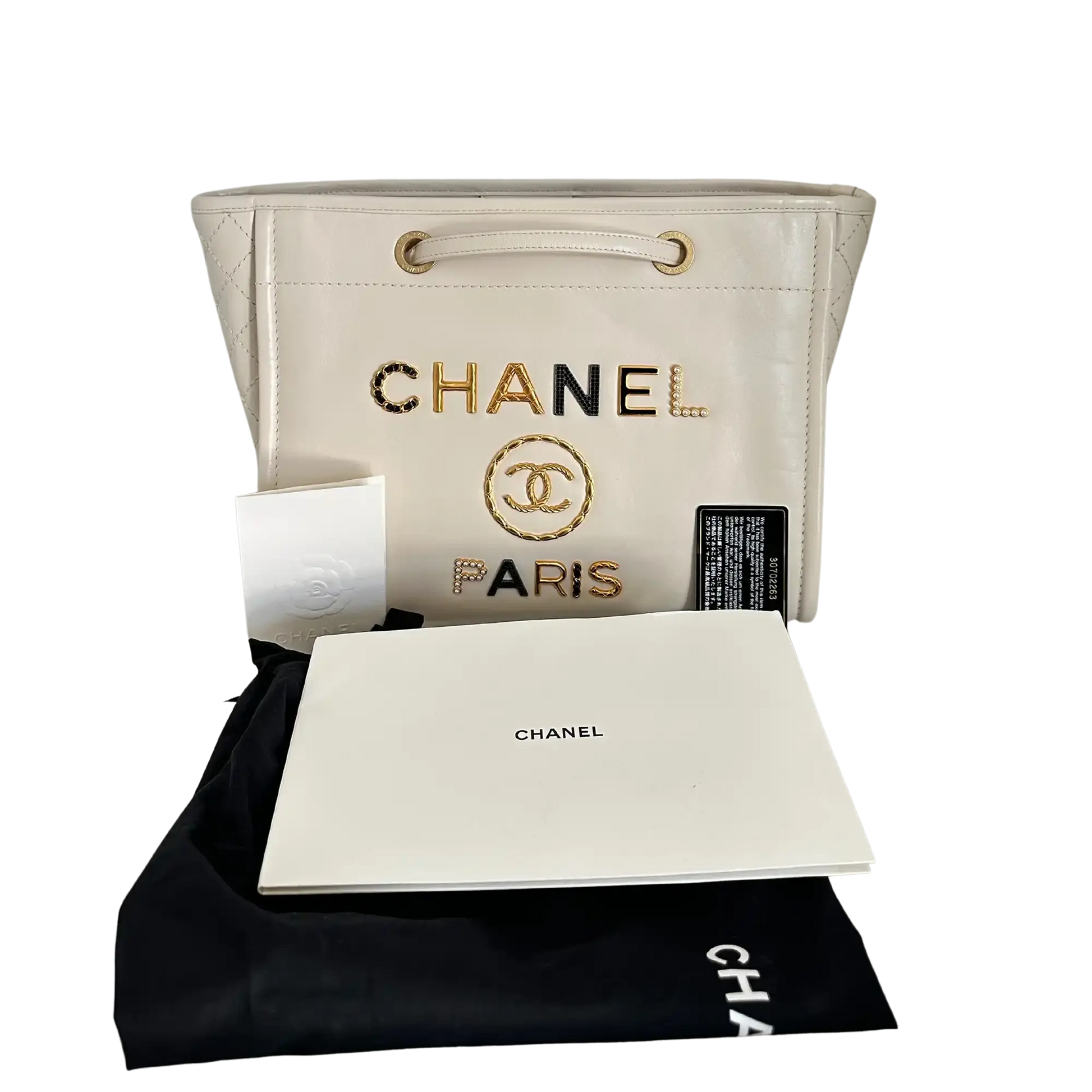 Chanel Deauville Charms Small aged Calfskin 2021 / sehr gut Chanel