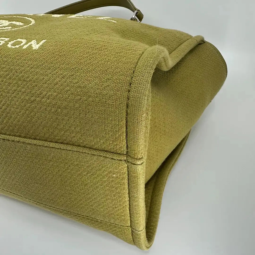 Chanel Deauville Small mit Pochette 2023 khaki Fullset / sehr gut Chanel