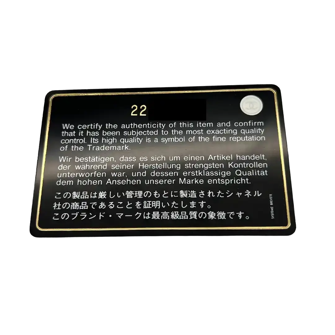 Chanel Geldbörse / Brieftasche Lammleder schwarz / ungetragen Chanel