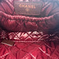 Chanel Kosmetiktasche CC Schnalle Leder / neu Chanel