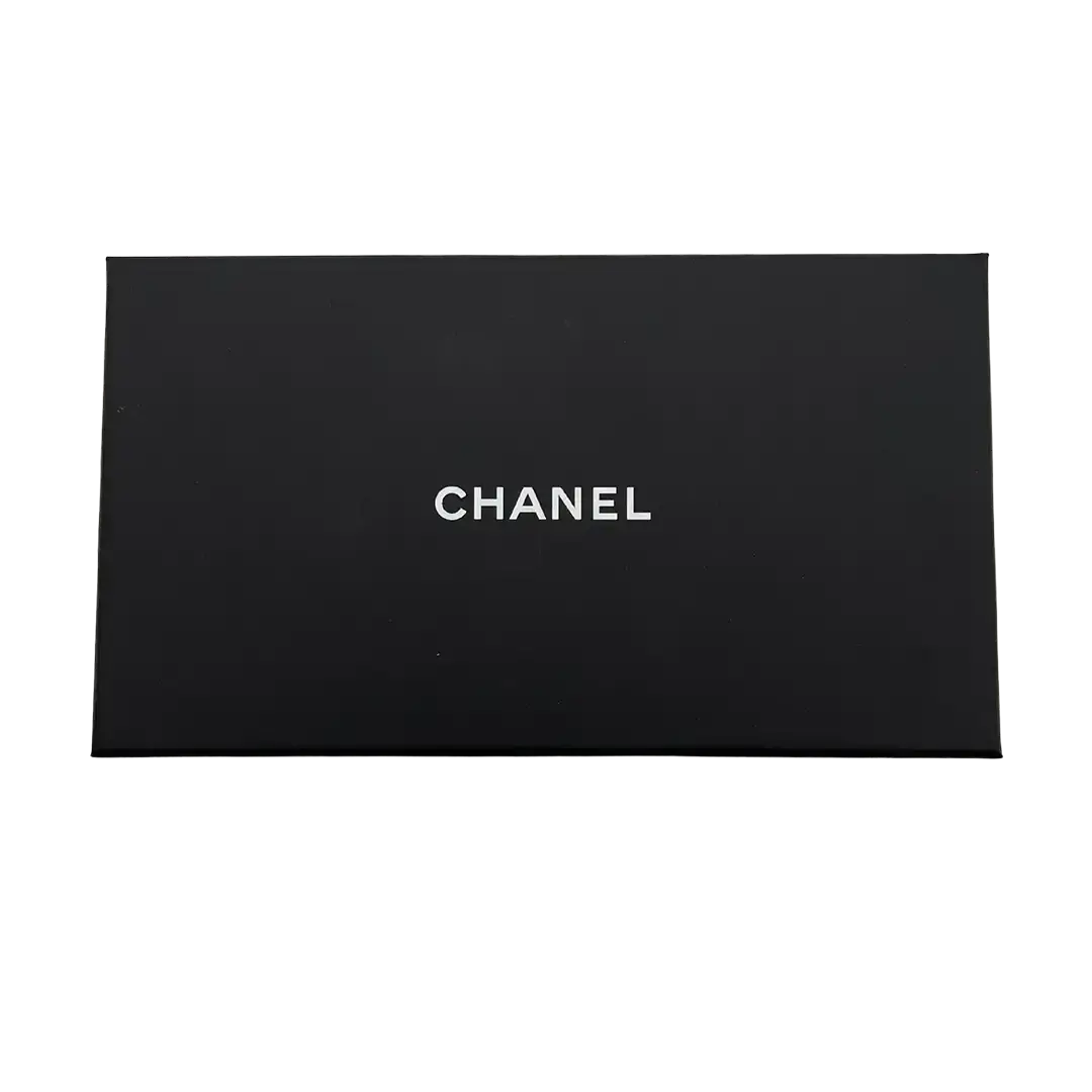 Chanel Kosmetiktasche CC Schnalle Leder / neu Chanel